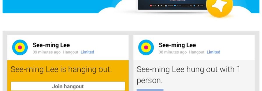 “Skype screen share becomes premium; Google+ Hangout = free;” $MSFT $GOOG / SML.20130123.SC.NET.Comm.Tools.Skype.Google.